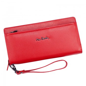 Značková červená dámská peněženka s kapsou na mobil (KDPN311)