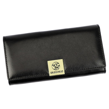 Dámská kožená peněženka Gregorio černá KZ39053