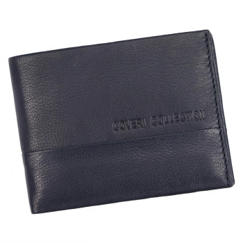 Pánská kožená peněženka Coveri modrá KZ41414